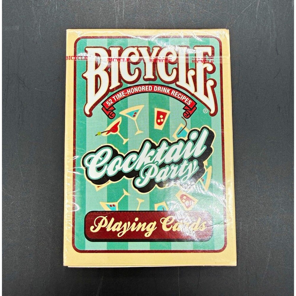 Bicycle Cocktail Party Playing Cards Deck Air-Cushion Finish 52 Recipes 2015